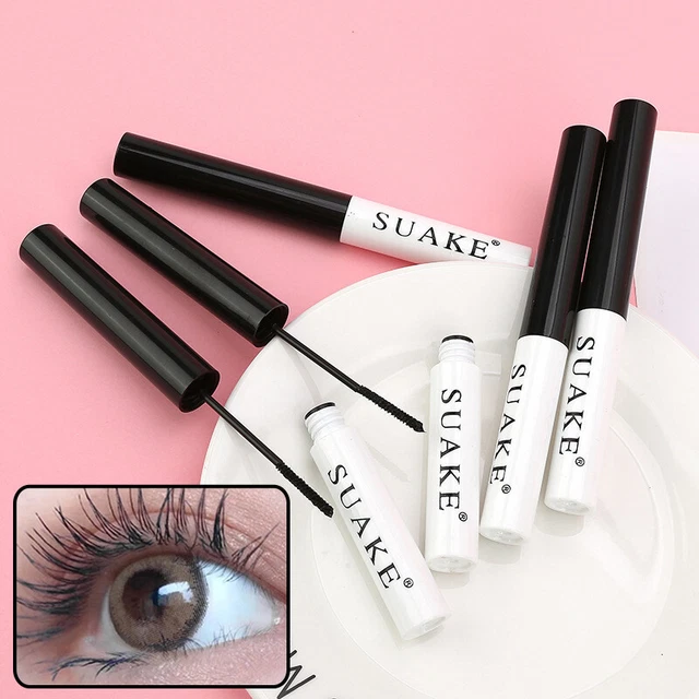 Seta Fibra Mascara Ciglia Impermeabile Estensione Volume Duraturo Occhio Truc -