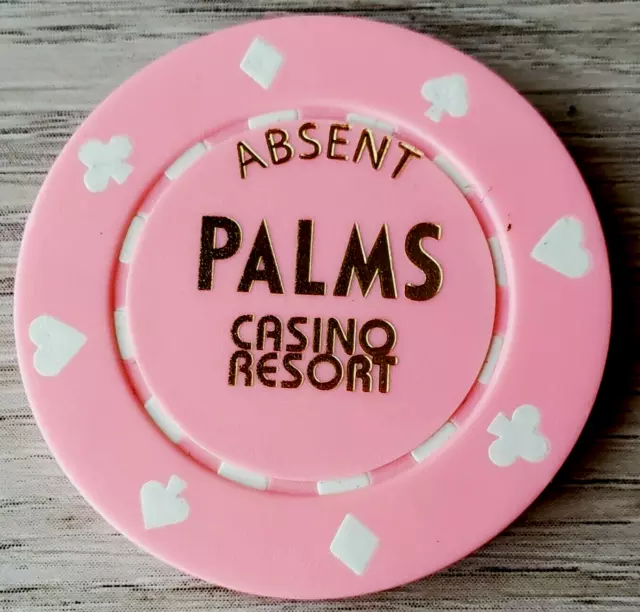 Las Vegas Palms Absent NCV Pink Casino Chip