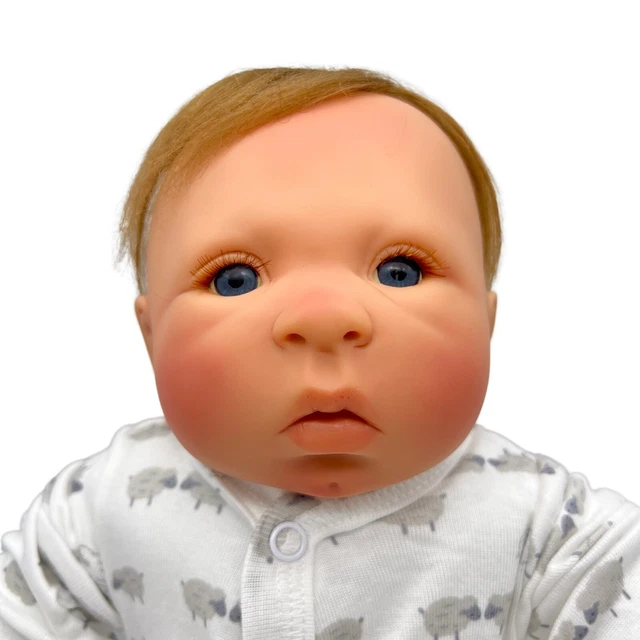 Paradise Galleries Anna Carters Reborn Doll 19” Newborn Signed Numbered 2005