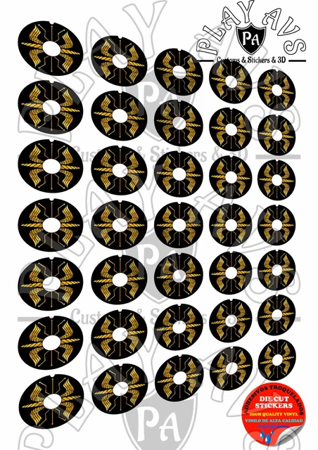 PLAYMOBIL STICKERS ESCUDO Romano - Stickers Roman Shields - Autocollant ...