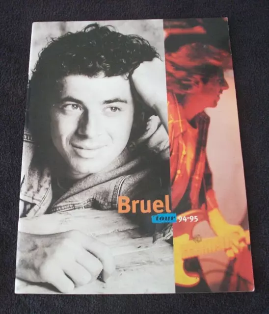Programme Concert Patrick Bruel Tour 94/ 95 Ex Etat