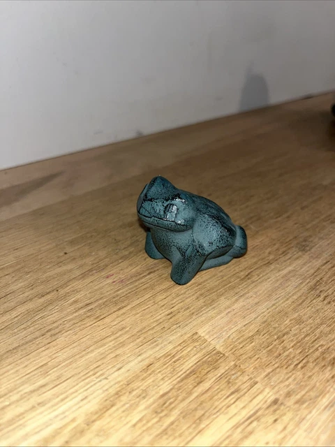 Grenouille Sculptée à La Main En Stéatite - Collection Artisanale - Made In India - Neuf - Déco Originale