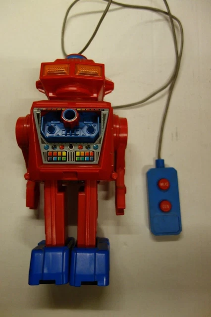 ROBOT MARCHEUR filaire Robot canon lance boules Horikawa Japan