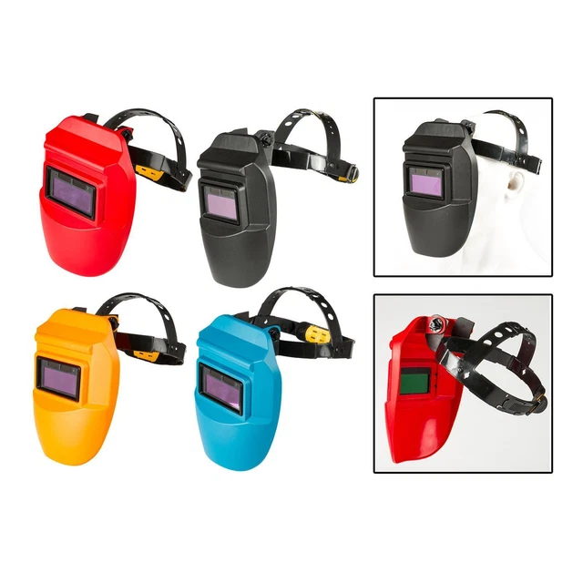 Protezione solare di sicurezza per casco per saldatura con oscuramento