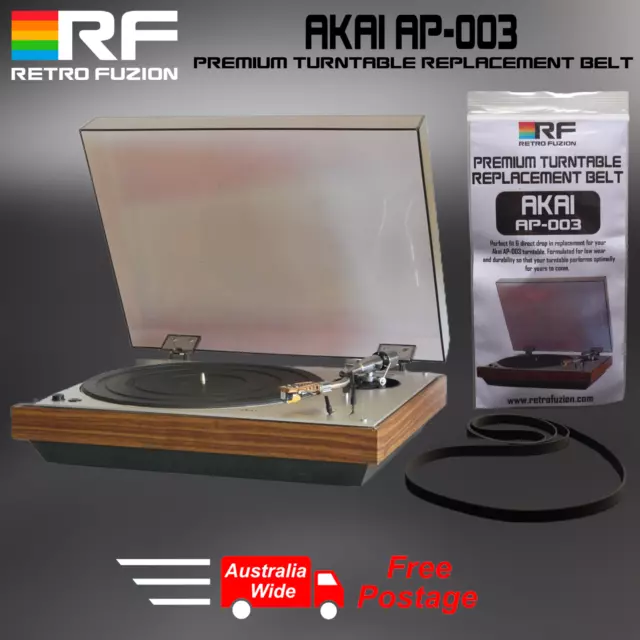 AKAI AP-003 Premium Turntable Replacement Belt -