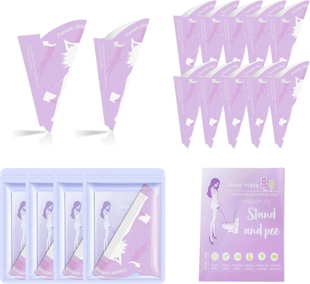 Conetti Per Pipi Donna Usa E Getta - 30 Pezzi, Per Viaggi E Outdoor