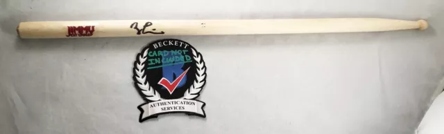 Zach Lind Signed Drumstick Jimmy Eat World Beckett BAS 1 COA Zach Lind Signed Drumstick Jimmy Eat World Beckett BAS 1 COA