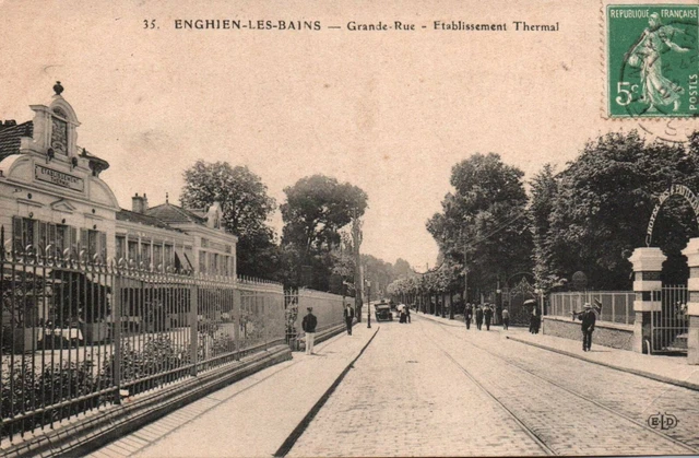 *Carte Postale - Val-D'oise - 95 - Enghien-Les-Bains - Etablissement Thermal
