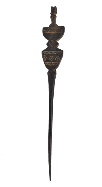 Zaramo Marriage Stick Wood Mwana Hiti African Art
