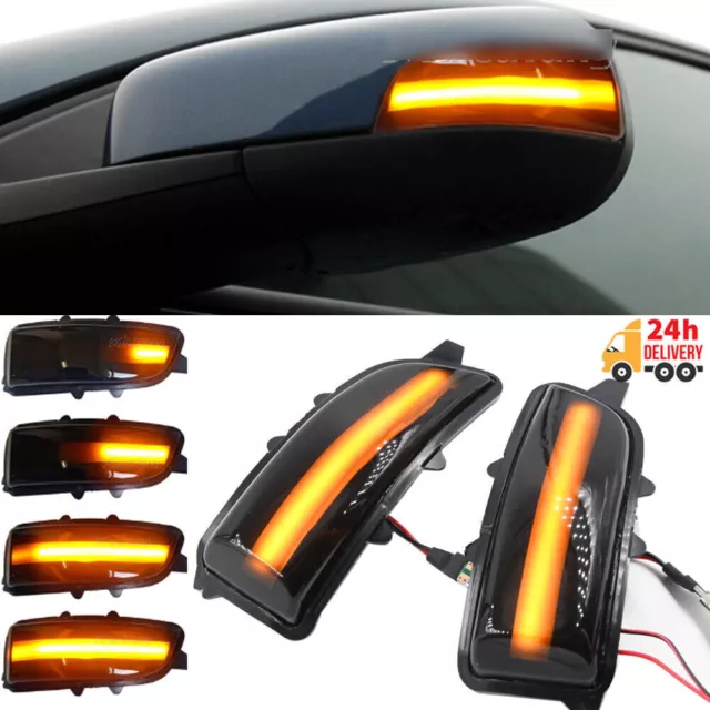 Dynamic LED Side Mirror Indicator Light For Volvo C30 C70 S40 S60 V40 V50 V70 AP