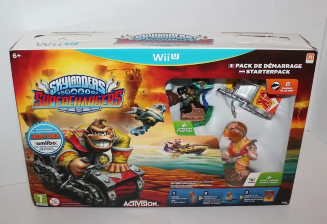 Wii U Jeux Skylanders Supercharger Pack de démarrage NEUF