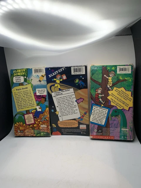 LOT OF 3 The Magic School Bus VHS Scholastic Educational Kids Cartoon £ ...