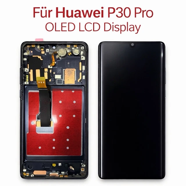 Écran LCD Complet Avec Vitre Tactile Pour Huawei P30 (ELE-L29, AL00, L09, L04) - Neuf Sous Emballage