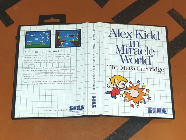 MASTER SYSTEM * ALEX KIDD NO MIRACLE WORLD * SEGA MARK III