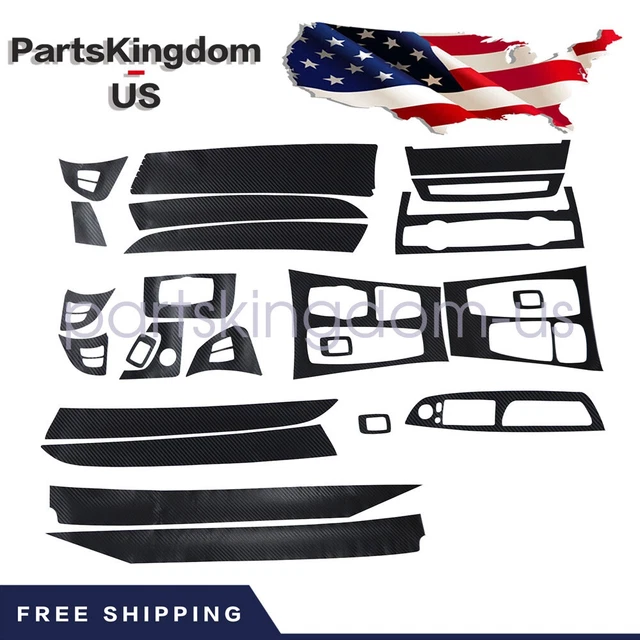 Car Decal Trim Carbon Fiber Sticker Fits For BMW E90 E92