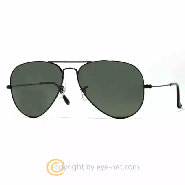 Ray Ban RB 3025 L2823 G-15 Aviator Large Metal Gr. 58 Sonnenbrille by Eye-Net