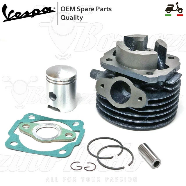 Gruppo Termico Cilindro Pistone Tipo Originale Piaggio Vespa 50 Special L N R