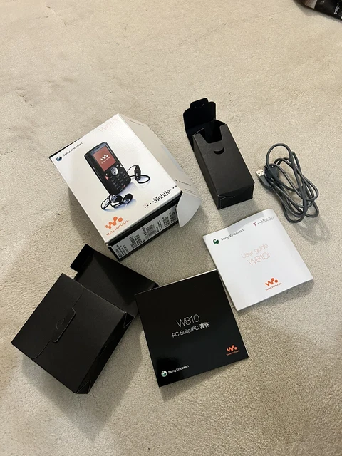 sony ericsson walkman w810i Charging Cable And Box