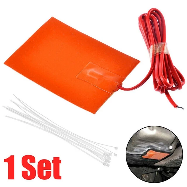 Heat Preservation Silicone Heating Mat for Oil Pan and For Engine Block