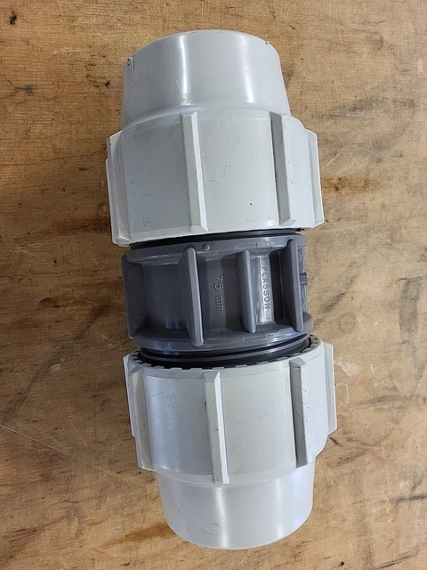 PE Kupplung 16mm Gerade – Klemmverbinder Für PE Rohre, DVGW-geprüft & Dicht Bis 16 Bar!