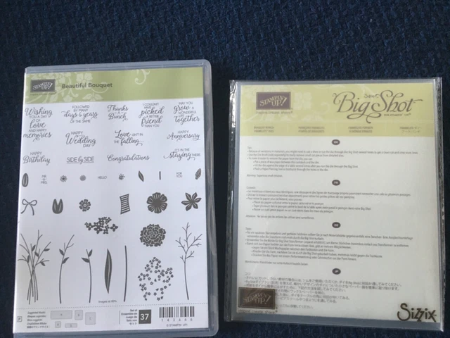 Stampin Up - Schönes Straußstempelset & Koordinationswürfel