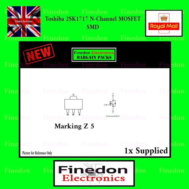 Genuine Toshiba 2SK2611 N-Channel MOSFET Transistor - 150W, 30V