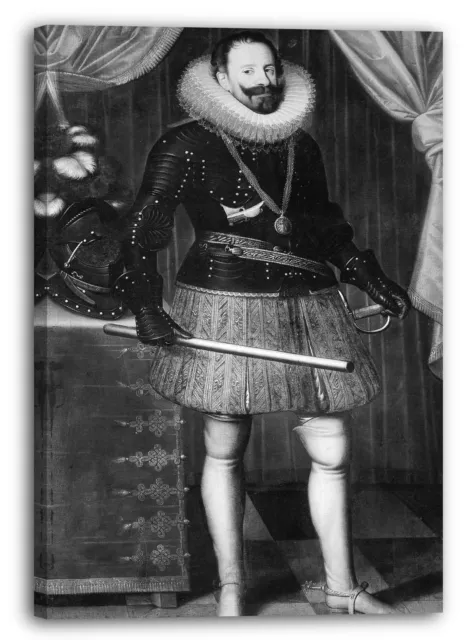 Canvas/Frames early 17th century - Portrait of a Man in Armor