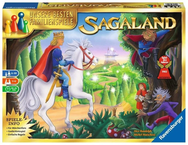 Ravensburger 26424 Sagaland Gesellschaftsspiel für Kinder und Erwachsene NEU OVP