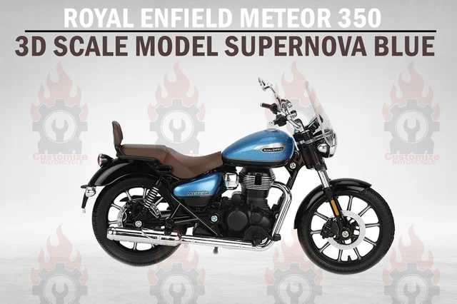 royal enfield meteor 350 scale model