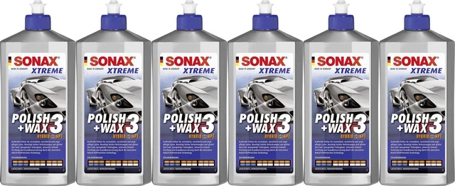 Sonax XTREME Polish+cera 3 500 ml - set VPE - 6 pezzi - 02022000