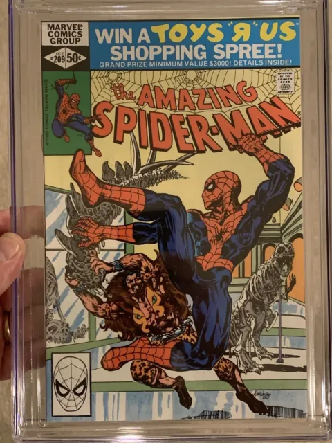 The Amazing Spider-Man #209/CGC Universal 9.2 White Pages/1st Calypso 2