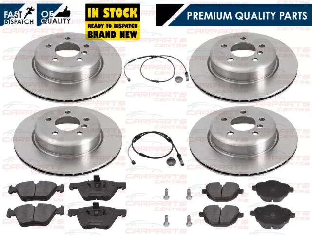 For Bmw 5 Series F10 518D 520 520D Front Rear Vented Brake Discs Pads 2010-2016