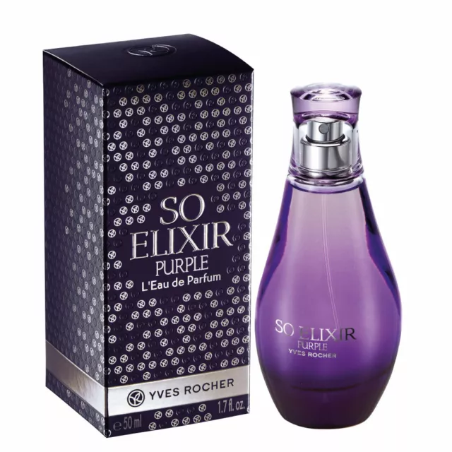 Yves  Rocher  So  Elixir  Purple   Eau  De  Parfum   50 Ml  " Neuf