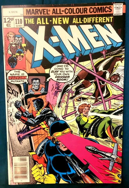 Uncanny X-Men #110 Marvel 1978 RARE UK VAR! KEY! PHOENX JOINS XMEN!(VF/NM)-(NM+)