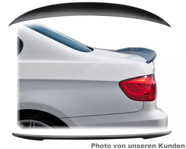 passend für BMW E92, P-Still Coupe Spoiler Abrisskante Becquet Heck Lippe Flap f