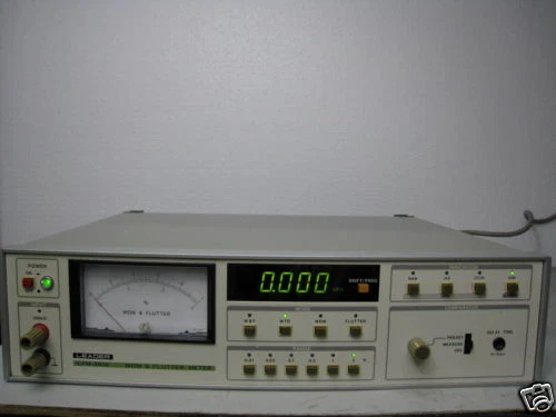 アンプ LEADER LTM-3610 WOW & FLUTTER METER Wow & Flutter Meter LFM-3610 Equipment Leader Electronics