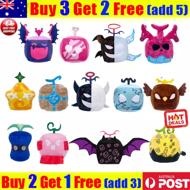 BLOX FRUITS GAME Merchandise Must-have Plush Toy For All Fans $18.44 -  PicClick AU