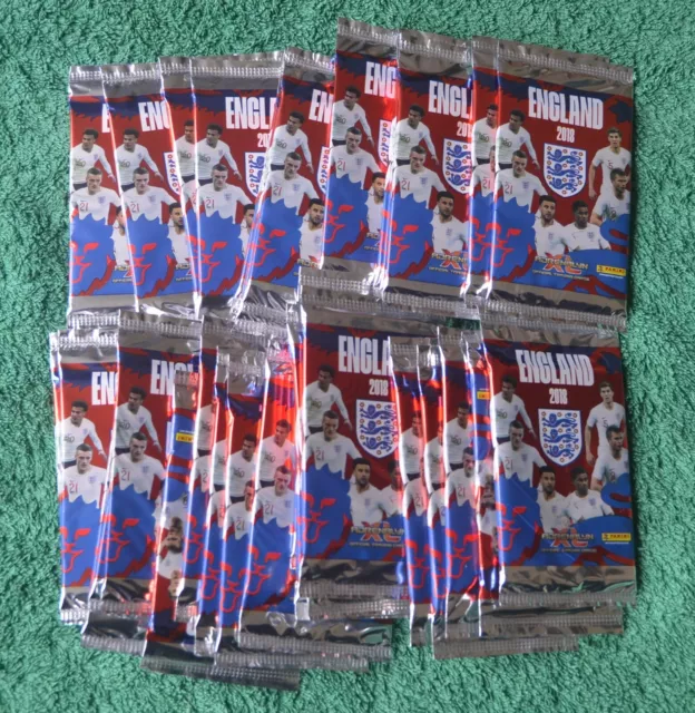 2018 Adrenalyn Xl England - Confezioni Da 50 (Senza Scatola).