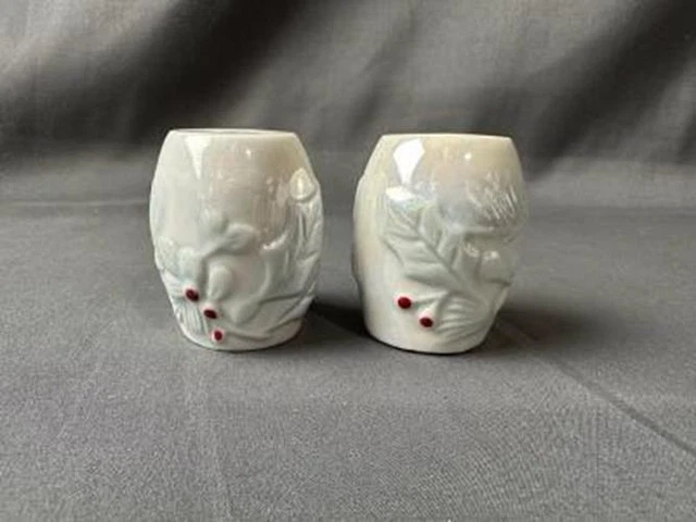 Pfaltzgraff The Winter Frost Collection Salt and Pepper Shaker Mini jl Pfaltzgraff The Winter Frost Collection Salt and Pepper Shaker Mini jl