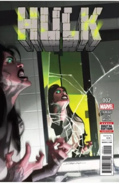 Hulk Vol.3 Issue No. #2 Marvel Comics  Regular Jeff Dekal Cover - NEW