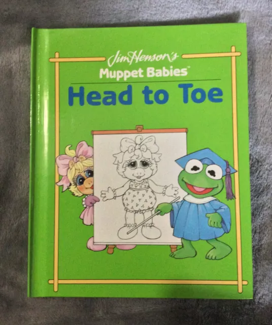 Head To Toe Muppet Babies Big Step Book Jim Hensons 1992