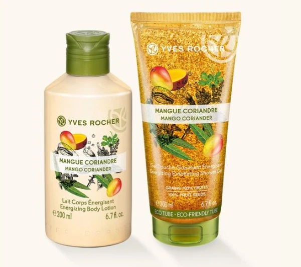 Lot De Voyage Yves Rocher - Gel Douche Et Crème Pour Les Mains - Neuf