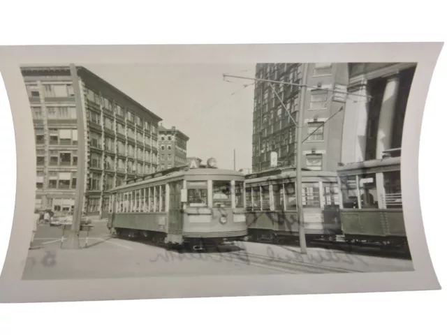 Orig 1952 Ottawa Trolley Ontario Canada Photo Negative + Photo by Ed Watson