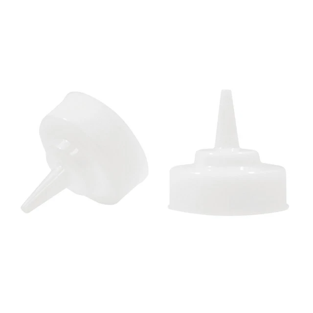 TableCraft 53TC 63mm Yellow Cone Single Tip Dispenser Top - Dozen