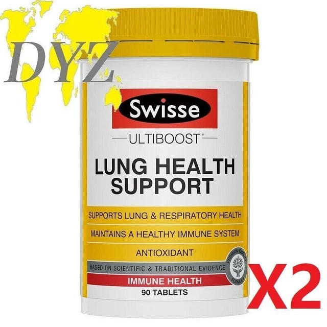 Swisse Ultiboost Lung Health Support (90 tabletas) [X2]