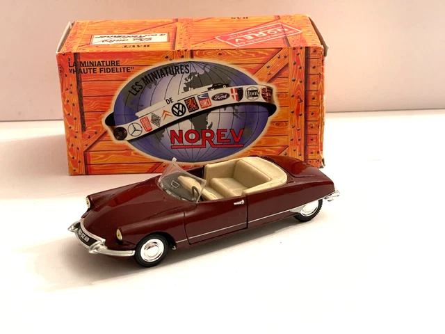 1/43 NOREV CITROËN DS 19 Cabriolet 1963 voiture miniature collection