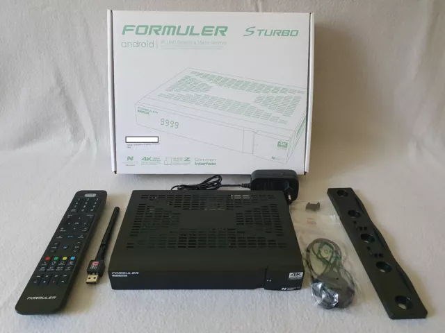 Formuler S Turbo 4K Ultra HD Satellite- IPTV Receiver