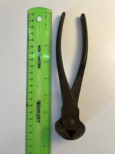 Vintage KRAEUTER No. 1851 - 7”  Cutter Nippers Pliers Made in USA Free Shipping 2