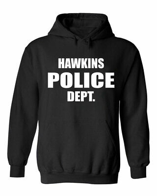 Funny Hawkins Police Department Gift For Him or Her Tv Series Unisex Hoodie