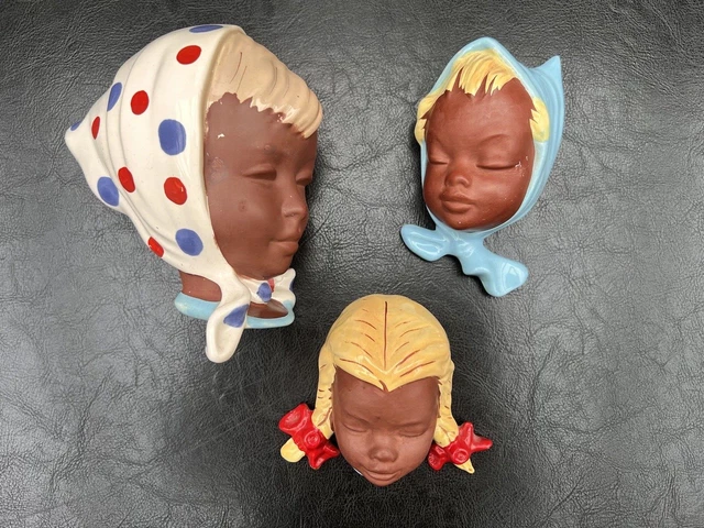 Cortendorf Wandmasken Kinder Midcentury Vintage Rockabilly #1148